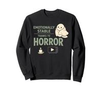 L'horreur est Mon Confort, Une Horreur psychologique Confortable et relaxante Sweatshirt