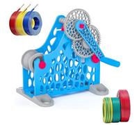 LHQYA Enrouleur De Filament 3D, Rétracteur De Filament pour Imprimante 3D, Enrouleur Manuel pour Consommables, Capacité : Bobine De 1kg, Conception Modulaire Détachable, pour Les Soudeurs