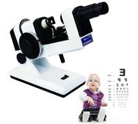 LHQYA Frontofocomètre Optique Manuel Portable, Mesureur De Frontofocomètre Manuel, 0 À 25 D/Lecture Externe 0,125 D, Haute Précision, Lentilles Testées : Φ16 À Φ86 Mm, pour Laboratoire