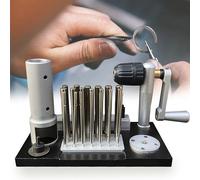 LHQYA Machine À Tréfiler Manuelle, Outil D'enroulement De Fil De Cuivre DIY avec 20 Mandrins De 2,5 Mm À 12 Mm, pour Un Travail De Qualité, pour Polir Bagues Et Colliers