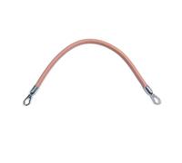 LHSJYG Anse pour Sac à Main 2pcs 60/115cm DIY Short Bag Belts PU Leather Braided Rope Handles for Handbag Shoulder Strap Parts Replacement Bags Belt(Pink Silver Buckle,30cm)