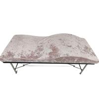 LHSJYG Coussin De Lit De Cils en Mousse Haute Densité Matelas de Massage et Housse de lit en Mousse à mémoire de Forme Matelas de Salon de beauté Matelas de Massage en Mousse (Matelas Rose)