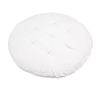 LHSJYG Coussin pour Chaise Suspendue Coussin de Chaise Suspendu, Coussin Rond for Chaise à Bascule, Panier Suspendu de Cuisine, 50 x 50 cm, Fournitures for la Maison(White)