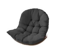 LHSJYG Coussin pour Chaise Suspendue Coussin de siège de Remplacement for balancelle Suspendue(Black)