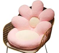 LHSJYG Coussin pour Chaise Suspendue Coussin de siège en Forme de Fleur, Mignon, antidérapant, for canapé, décoration de Chambre à Coucher, 50,8 x 50,8 cm(Pink)