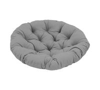 LHSJYG Coussin pour Chaise Suspendue Coussin de siège rembourré en Forme d'œuf, Respirant et élégant, diamètre 40 cm, for Chaise de Patio, for Chambre à Coucher(Dark Gray)