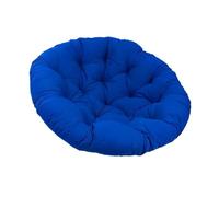 LHSJYG Coussin pour Chaise Suspendue Coussin for balancelle, Coussin de siège d'extérieur, Coussin for balancelle Suspendue, Coussin en rotin for balancelle, Chaise de Bureau en Osier(Deep Blue)