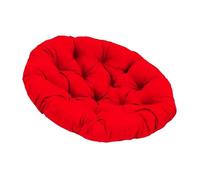 LHSJYG Coussin pour Chaise Suspendue Coussin for balancelle, Coussin de siège d'extérieur, Coussin for balancelle Suspendue, Coussin en rotin for balancelle, Chaise de Bureau en Osier(Red)