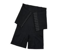 LHSJYG Culotte Gainante Femme Ventre Plat Femmes contrôle du Ventre Ferme avec Crochet Bout à Bout Shapewear Culotte Taille Haute Formateur Corps Shaper Shorts Femme Minceur(Black,L)