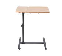 LHSJYG Table D'appoint Bureau d'ordinateur Portable réglable, Support Mobile, Bureau à Domicile, avec 4 Roues verrouillables