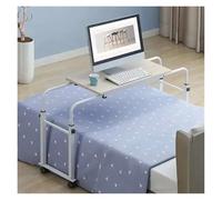 LHSJYG Table D'appoint Bureaux d'ordinateur rétractables multifonctionnels, lit réglable, Tables élévatrices Mobiles, croisé Paresseux, Table Portable(80cm Wood-b)