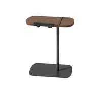 LHSJYG Table D'appoint Canapé for Ordinateur Portable réglable en Hauteur, Poste de Travail Chevet Mobile, Table d'étude Pliable avec Plateau Roulant(Color 1)