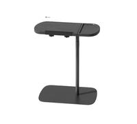 LHSJYG Table D'appoint Canapé for Ordinateur Portable réglable en Hauteur, Poste de Travail Chevet Mobile, Table d'étude Pliable avec Plateau Roulant(Color 2)