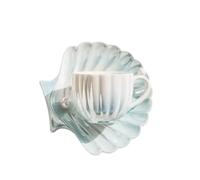 LHSJYG Tasses à Café avec Soucoupe Tasse à café et soucoupe en céramique, service à thé de l'après-midi, tasses à boire(Color-03)