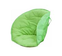 LHTCCSHL Housse de Chaise de Soucoupe Épaisse, Housse de Chaise Ronde Rembourrée, Housse de Chaise Pliante Matelassée de Jardin pour Camping Décoration Intérieure et Extérieure (Color : Green)