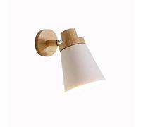 LHTCZZB Moderne Style Minimaliste Applique Bois Chambre Applique murale liseuse mur intérieur Applique Sconces décorations, Convient for le salon, chambre, éclairage étude