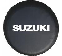 Lhuayeu Couverture Roue Secours pour Suzuki Jimny 2018-2022 2023, Housse Protection Anti UV pour Roue Secours, Antipoussière Imperméable,15 inches