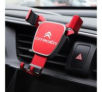 Lhuayeu Support Telephone Voiture pour Citroen C4 C3 C5 C1 C2 Berlingo Picasso Saxo DS3, Porte Telephone Voiture Rotatif à 360 Degrés pour Grille D'aération de Accessoire Voiture,A