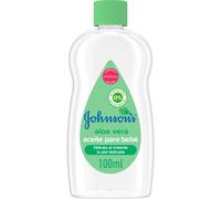L'huile d'aloe vera de Johnson's Baby hydrate et nourrit instantanément 100ml
