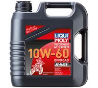 L'Huile De Moteur Moto 4T Synthétique 10W-60 Offroad Race Liqui Moly 4 L pour