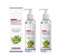 L'huile de rasage douce pour femme, un soin avant et après-rasage, hydrate, nourrit et apaise la peau dans un format pratique et portable.