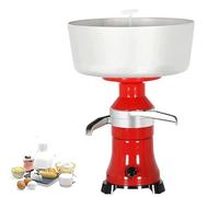 LHUITUI Écrémeuses Électriques en Alliage D'Aluminium, Écrémeuse Centrifuge pour Lait De Vache, Écrémeuse Électrique en Alliage D'Aluminium, 80 L/H, 8000-10000 TR/MN, Taux De Résidu De Gras ≤ 0,05%