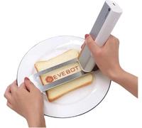 LHUITUI Stylo à Jet d'encre Comestible, Mini imprimante Alimentaire, Imprimante multifonctionnelle Comestible, Largeur 2,6 cm, Alimentation 500mAh Machine-Brown+Red+blackinkcartridge+auxiliaryruler