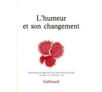 L'Humeur et son changement
