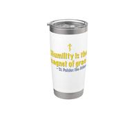 L'humilité de Saint Paisios est l'aimant de la grâce. Gobelet isotherme en acier inoxydable double paroi