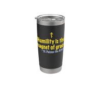 L'humilité de Saint Paisios est l'aimant de la grâce. Gobelet isotherme en acier inoxydable double paroi