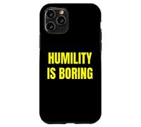 L'HUMILITÉ EST Une Phrase en Gras ARROGANTE Sarcastique Ensemble Coque pour iPhone 11 Pro