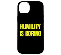L'HUMILITÉ EST Une Phrase en Gras ARROGANTE Sarcastique Ensemble Coque pour iPhone 14 Plus
