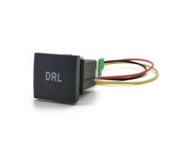 LHVHPKUKAN 1PC Auto lumière LED Volant Chaleur Avant antibrouillard Interrupteur Bouton Poussoir adapté for VW Golf 6 Jetta MK6 Touran EOS Scirocco 2009-2011(DRL)