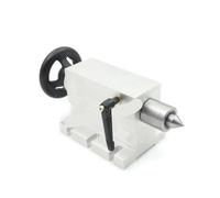 LHVHPKUKAN Centre de Tour 65 mm cône Morse 2 Contre-Pointe Mobile MT2 for 4 têtes remplaçables for graveur CNC for axe 4h(with 1 Head)
