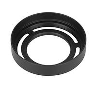 LHX10 Belle Apparence Caméra Hollow Metal Came Capuche de Lentilles Détachables pour Fuji / X20 / X30 (Noir)