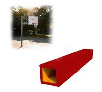 LHXLSH Coussin De Poteau De Basket-Ball Rembourrage Souple, Absorbant Les Chocs pour Poteaux, Intérieur Et Extérieur, sous-Sol Et Panier De Basket(Red,12in/30cm)