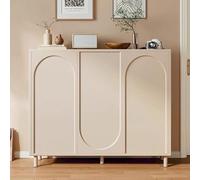 LHXLSH Kitchen Sideboard, Buffet De Cuisine Rangement, Meuble D'appoint, Spacious Kitchen Cabinet with Worktop, Colonne Cuisine, Wooden Cabinets(90cm/35.4in)
