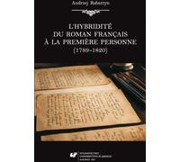 L'hybridite du roman franais a la premiere...