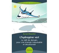 L'hydrogène vert: Le défi de demain, pour une énergie inépuisable et décarbonée