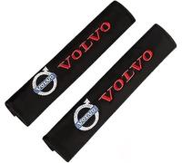 LHyfA 2 pièce Couverture Ceinture Sécurité Voiture pour Volvo,Confortable Antidérapant Amovible Protège Ceinture Sécurité