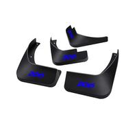 LHyfA 4 Pièces Pare-Boue de Voiture pour Peugeot 206 1998 1999 2000 2001 2002 2003 2004 2005-2012,Avant ArrièRe Splash Protection Carrosserie Auto Styling Accessories Étanche,Blue