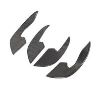 LHyfA Ailettes de Séparation de Pare-Chocs Avant,pour Audi RS7 4G8 RS6 C7 RS5 F5 RS4 B8,Aileron Pare-Chocs Avant Séparateur Lame Plaque Protection