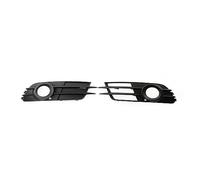 LHyfA Grille Phare Antibrouillard Avant Voiture pour Audi A6 C7 2012 2013 2014 2015 4G0807682G 4G0807681A,Voiture Avant Pare-Chocs Antibrouillard Lampe Cadre Calandre Couverture