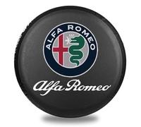 LHyfA Housse Roue Secours de Voiture pour Alfa Romeo 33 Stradale 2023-2024,Imperméable et Antidérapante pour Pneus De Voiture Housse Protection,D-16inch