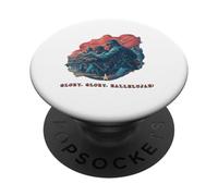 L'hymne de combat de la République : gloire, gloire, alléluia ! PopSockets PopGrip Adhésif