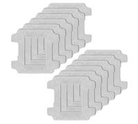 LHYNEE 12 Pièces Lingettes Microfibre Lavables pour Ecovacs Winbot W2S Omni | 12 Pads Microfibre Lavables Pour Ecovacs Winbot W2S Omni - Robot Lave-Vitres, Efficaces Sur Verre Salle De Bain/Bureau.