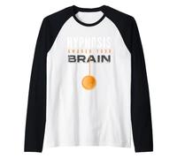 L'hypnotiste et l'hypnose ou l'hypnose réveillent Votre Cerveau Manche Raglan