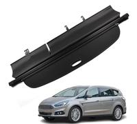 LHyyY Voiture Tablette de Coffre Arrière Rétractable de pour Ford S-Max 2015-2018,Auto Cargo Cache Bagages Housse Colis Accessoire