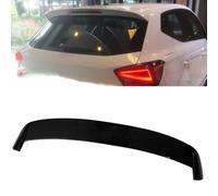 LHZPGC Becquet de séparateur de Toit arrière de Voiture pour Seat Ibiza 5 Door 6F 2017-2020, becquet de Kit de carrosserie ABS, lèvre de becquet d'aile supérieure