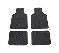 Tapis de Sol de Voiture pour Ford Mustang Mach-E 2023 2024, revêtements de Sol, Tapis de Protection des Pieds, Cuir PU/imperméable, 4 pièces,B-Black